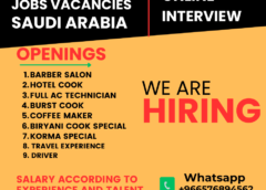 Online Interview with client , Saudi jobs vacancies