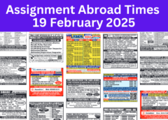 Assignments Abroad Times PDF Today – 19th February 2025