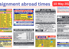 Assignments Abroad Times PDF Today -10th May 2025