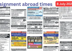 Assignments Abroad Times PDF Today, 8th July 2025