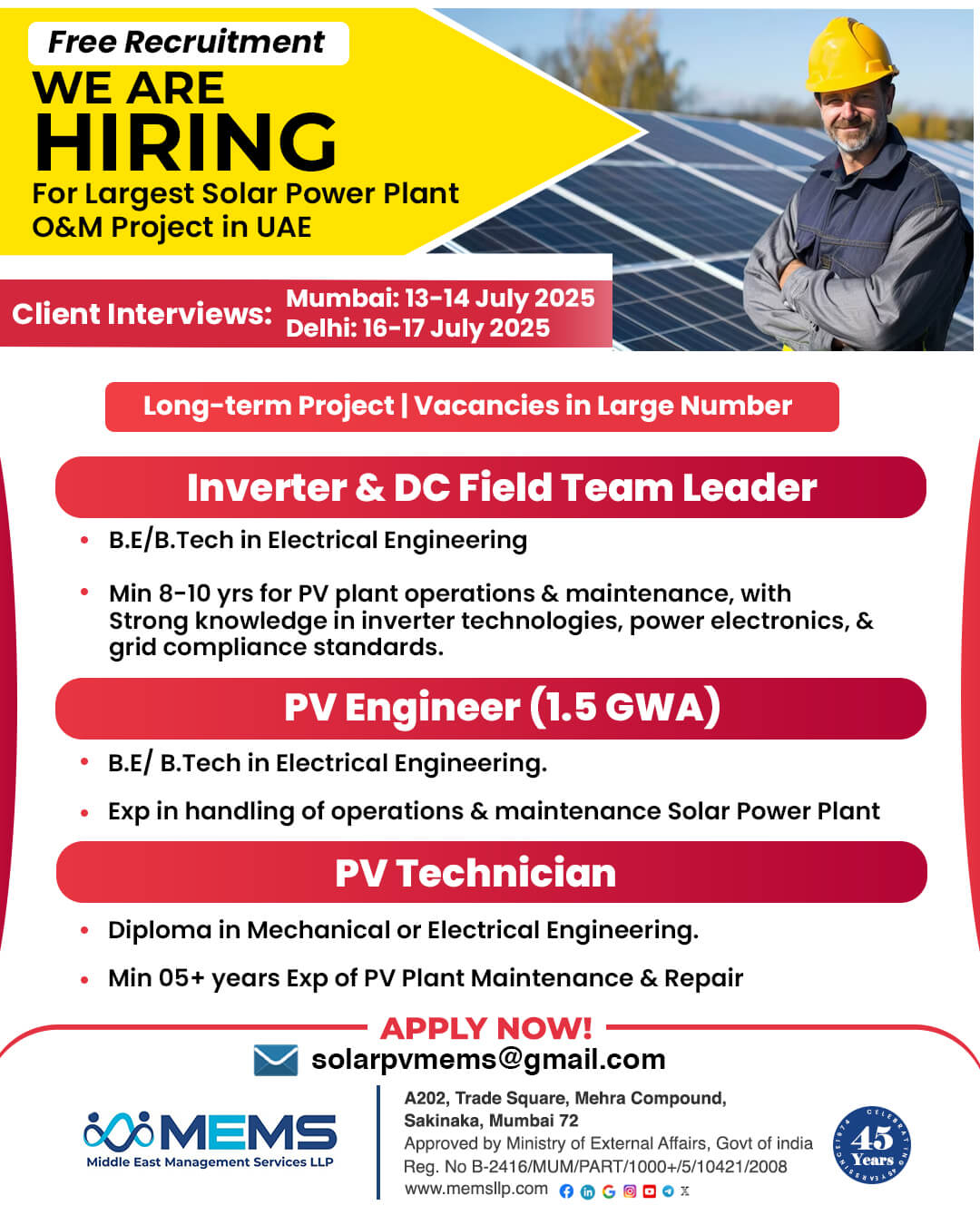 Gulf jobs at eAbroad job