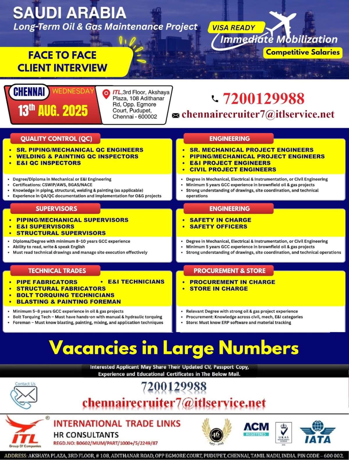 Gulf jobs at eAbroad job
