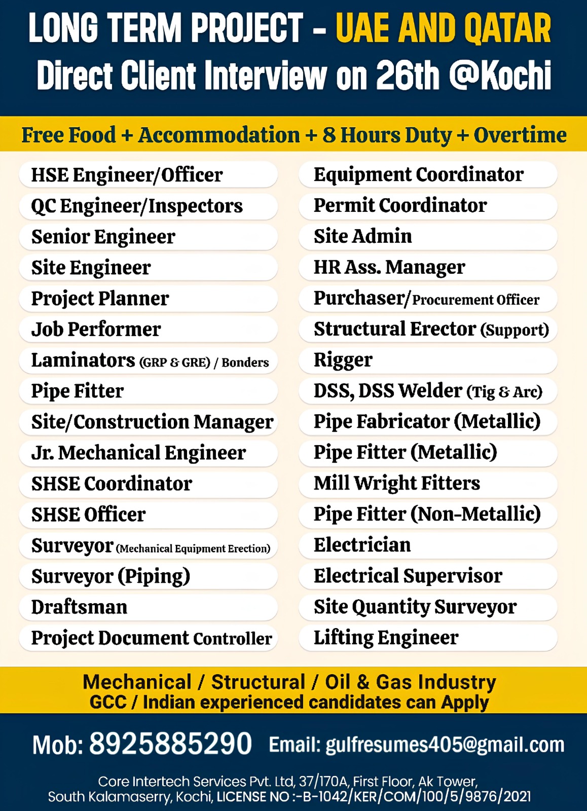 Gulf jobs at eAbroad job