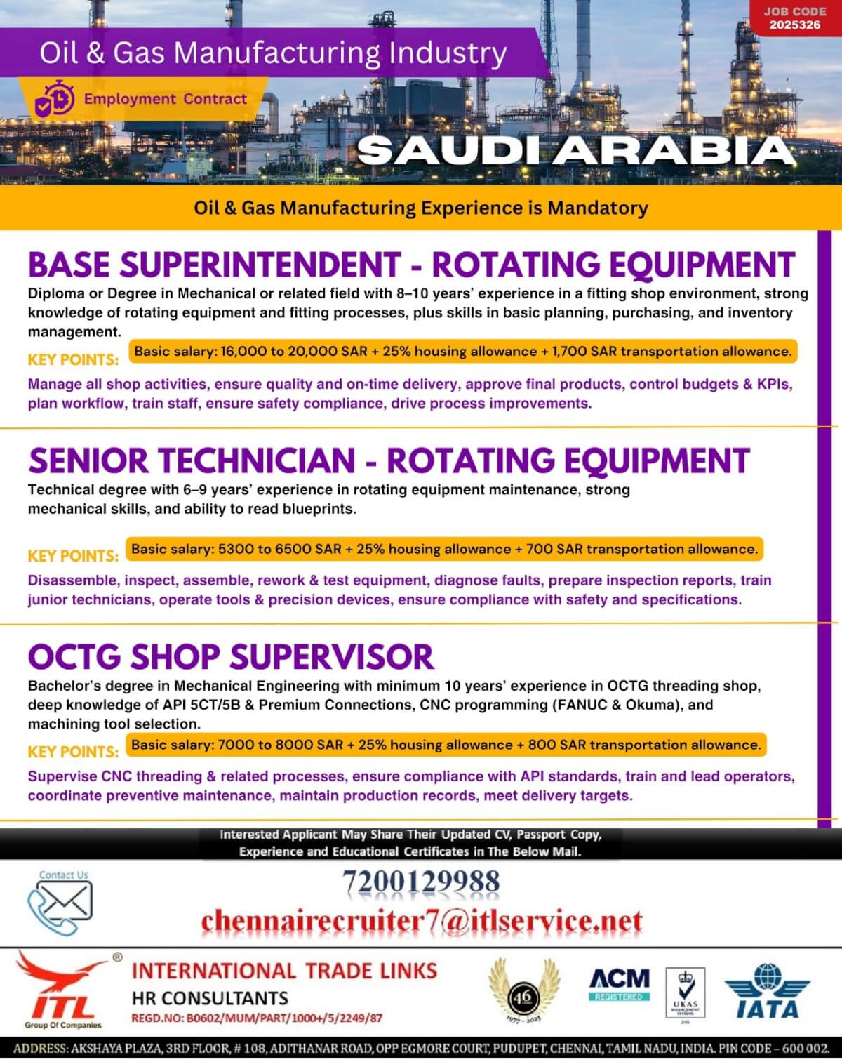 Gulf jobs at eAbroad job
