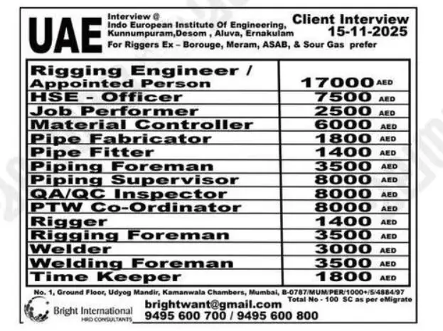 Gulf jobs vacancies today Gulf jobs at eAbroad job