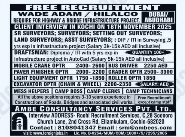 Gulf jobs vacancies today Gulf jobs at eAbroad job