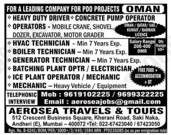 Gulf jobs vacancies today Gulf jobs at eAbroad job