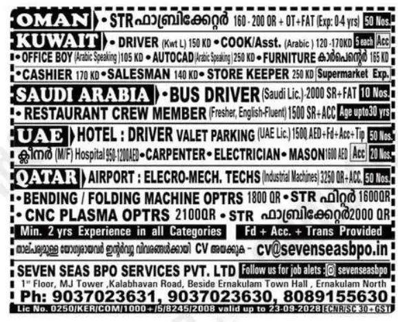 Gulf jobs vacancies today Gulf jobs at eAbroad job