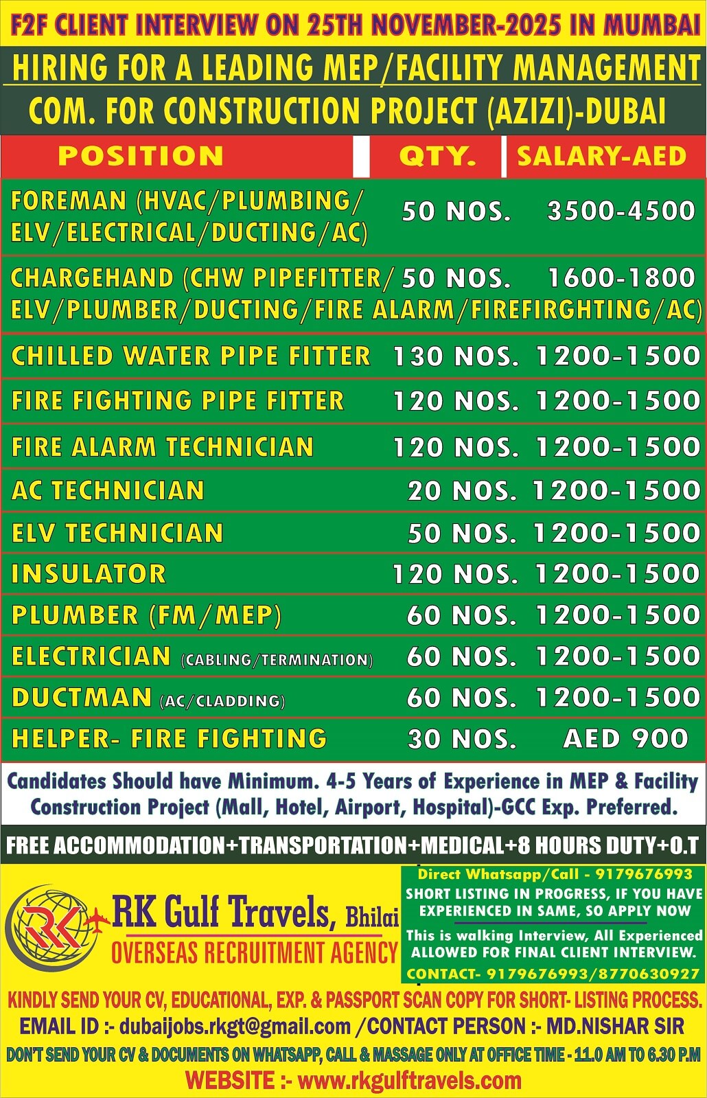 Gulf jobs vacancies today Gulf jobs at eAbroad job