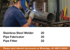 Urgent requirement for multiple jobs vacancies, 4 Dec 2025