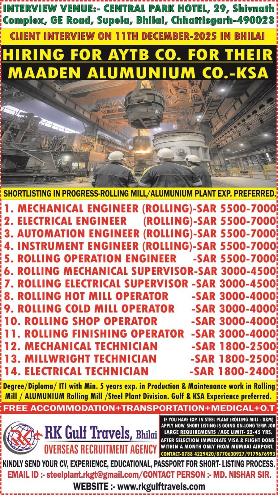 Gulf jobs vacancies today Gulf jobs at eAbroad job