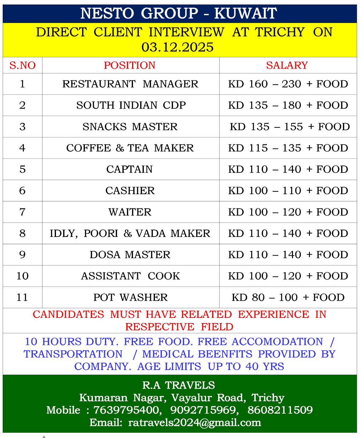 Gulf jobs vacancies today Gulf jobs at eAbroad job