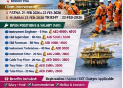 Urgent requirement for multiple jobs vacancies, 12 Feb 2026