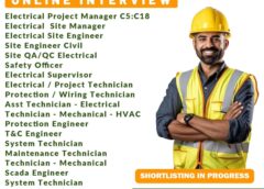 Gulf jobs vacancies today online interview, 13 March 2026