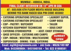 Gulf jobs vacancies today, overseas employment updates online now