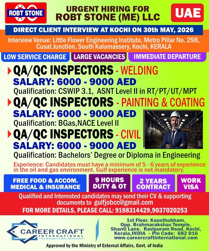 Gulf jobs at eAbroad job