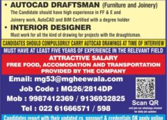 Free requirement for Saudi Arabia, interview in Mumbai