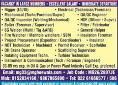 Gulf jobs vacancies today online updates, 9 july 2026