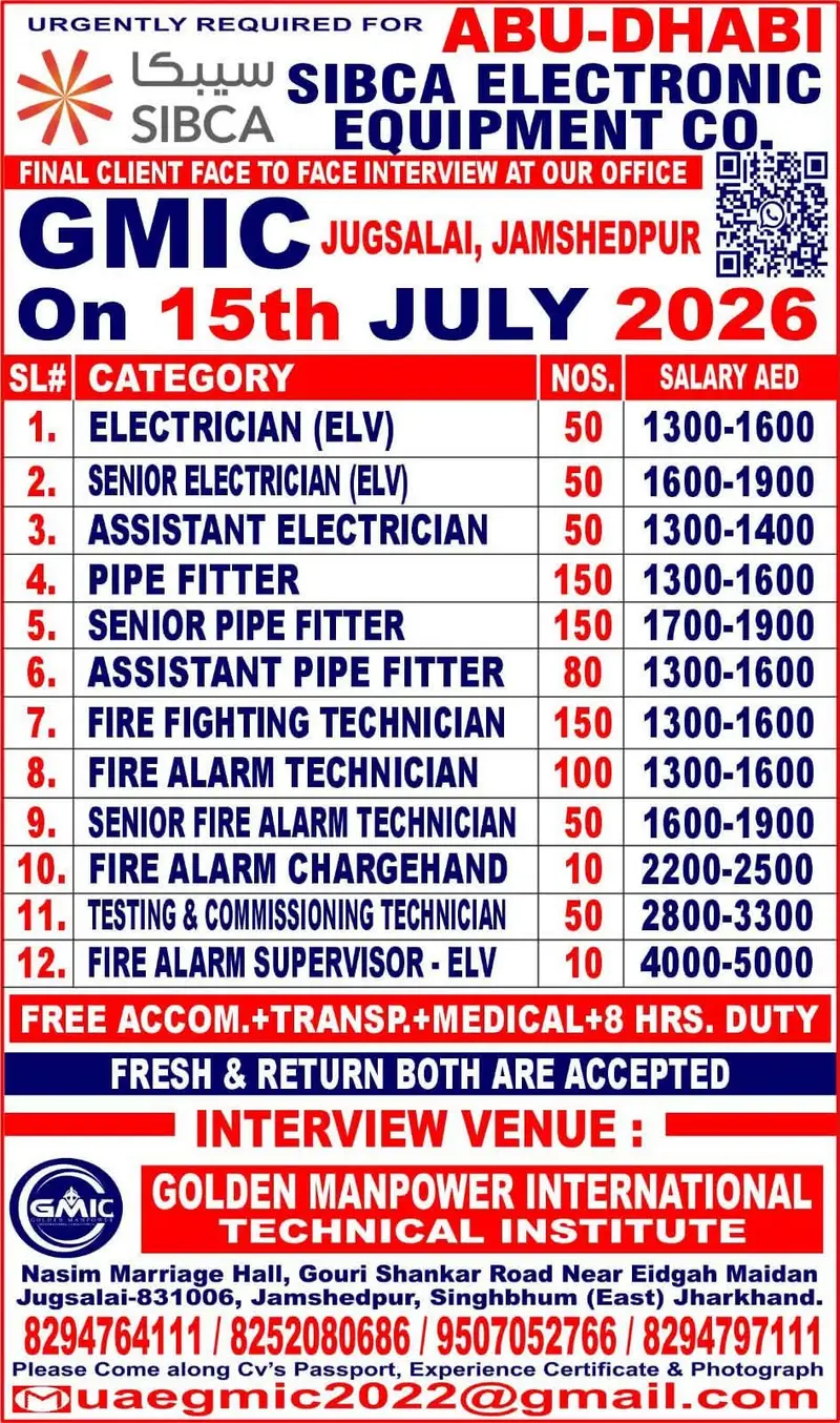 Gulf jobs at eAbroad job