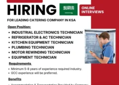 Urgent requirement for ksa , multiple jobs vacancies today