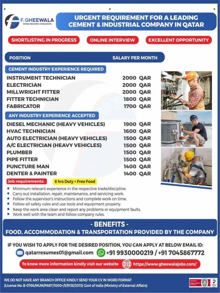 Gulf jobs at eAbroad job