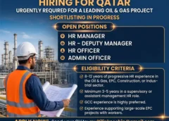 Gulf jobs vacancies for Qatar jobs, multiple positions opening