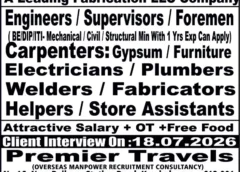 Gulf jobs vacancies today online, 12 july 2026