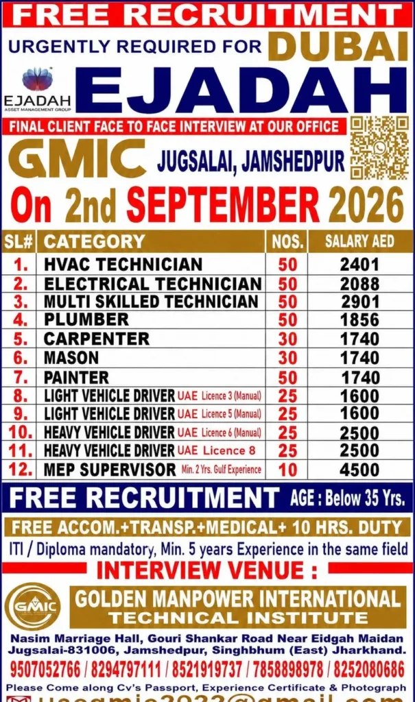 Gulf jobs at eAbroad job