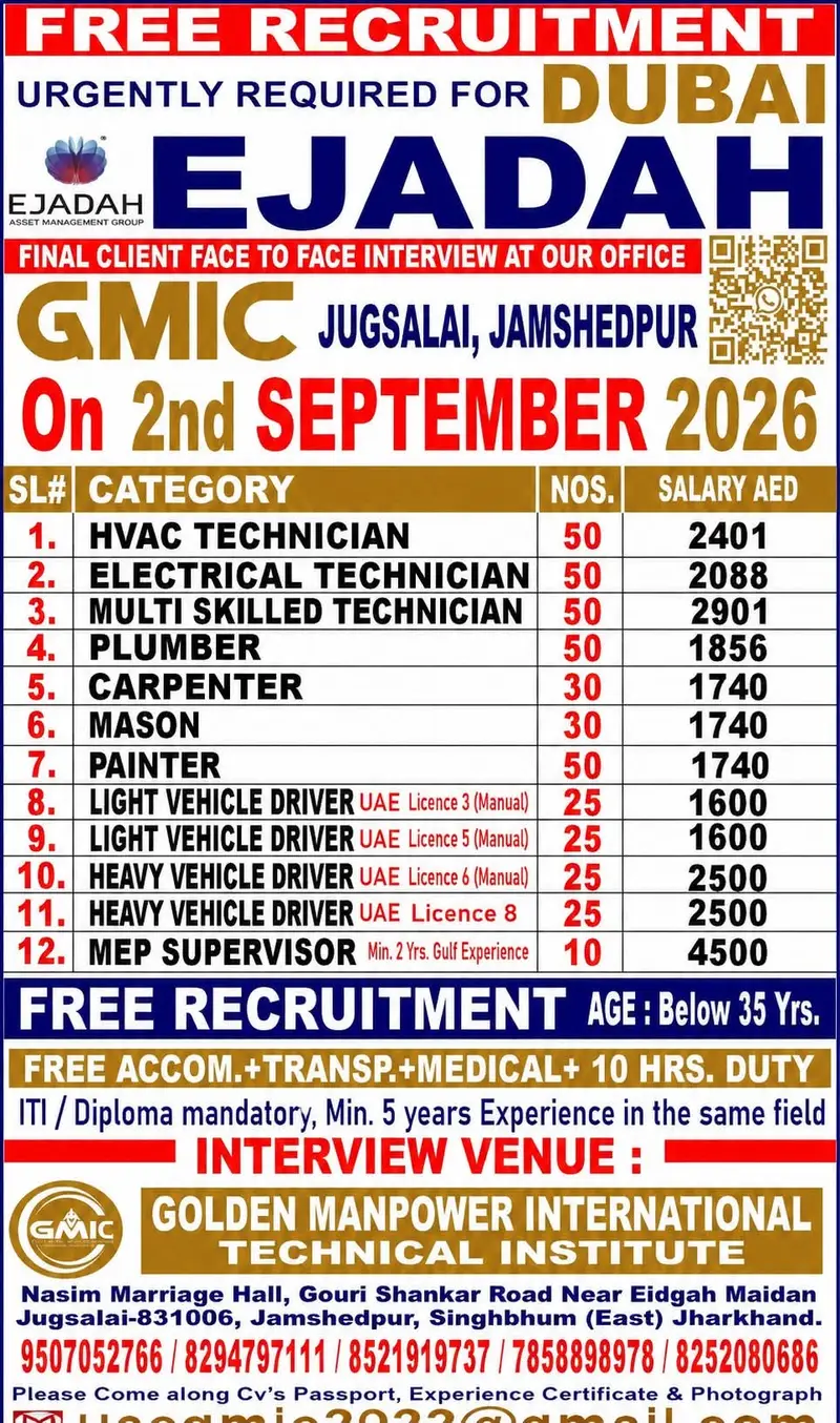 Gulf jobs at eAbroad job