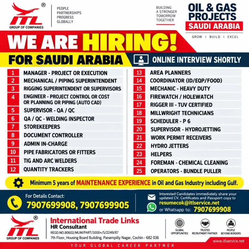 Gulf jobs at eAbroad job