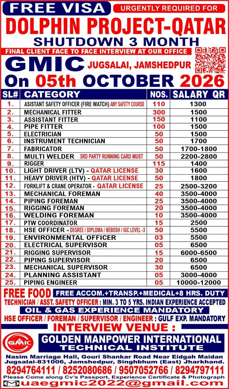 Gulf jobs at eAbroad job