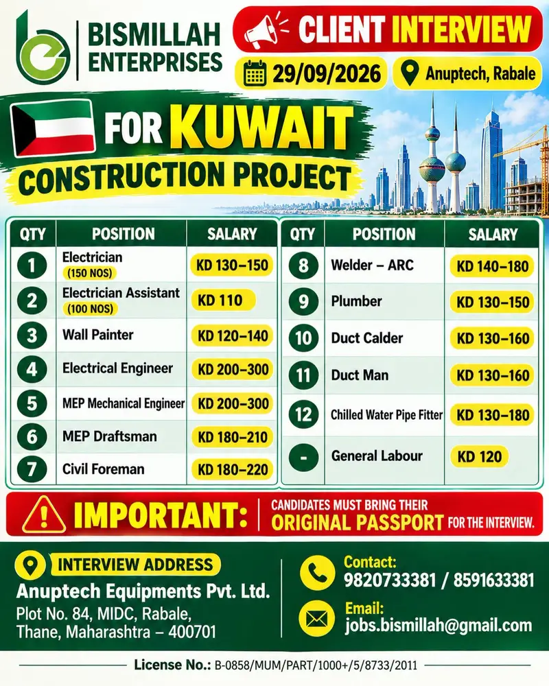 Gulf jobs at eAbroad job