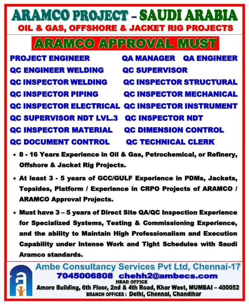 Gulf jobs vacancies today Gulf jobs at eAbroad job