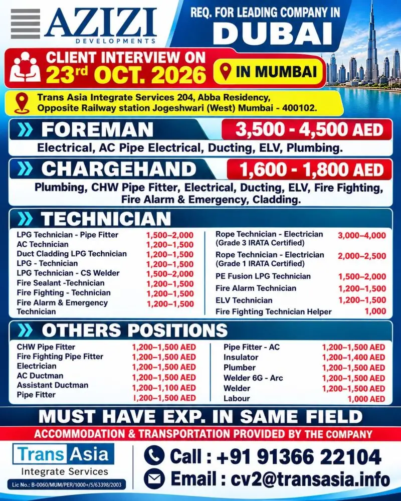 Gulf jobs at eAbroad job