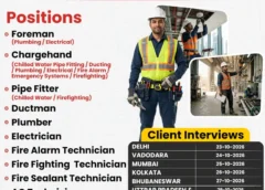 Gulf jobs vacancies today, overseas employment updates, 19 october 2026