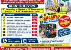 Gulf jobs vacancies today, overseas employment updates, 22 October 2026